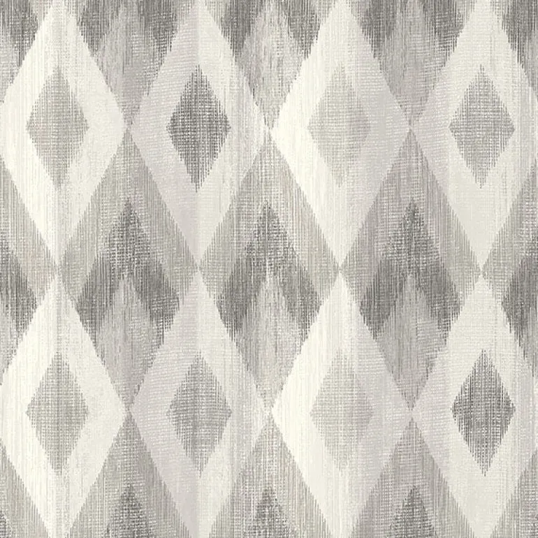 4020-96109 Ace Taupe Diamond Wallpaper