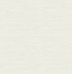 2901-24281 Agave Bliss Light Grey Faux Grasscloth Wallpaper