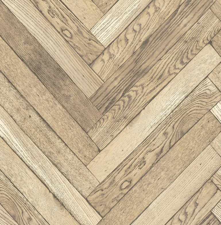 2767-23756 Altadena Light Brown Diagonal Wood Wallpaper