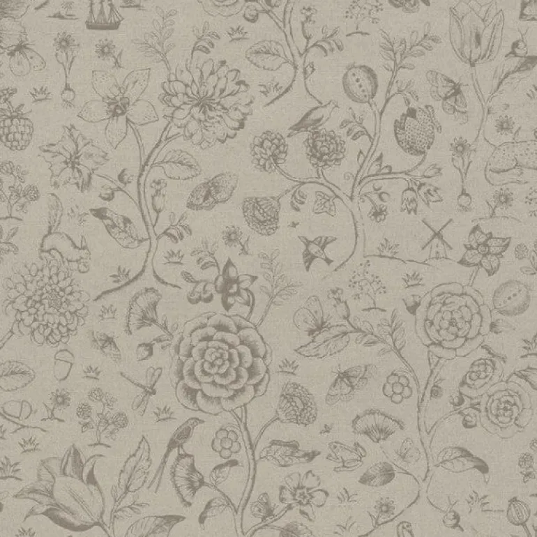 375011 Ambroos Khaki Woodland Wallpaper