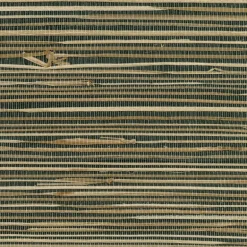 2732-89475 Anhui Black Grasscloth Wallpaper