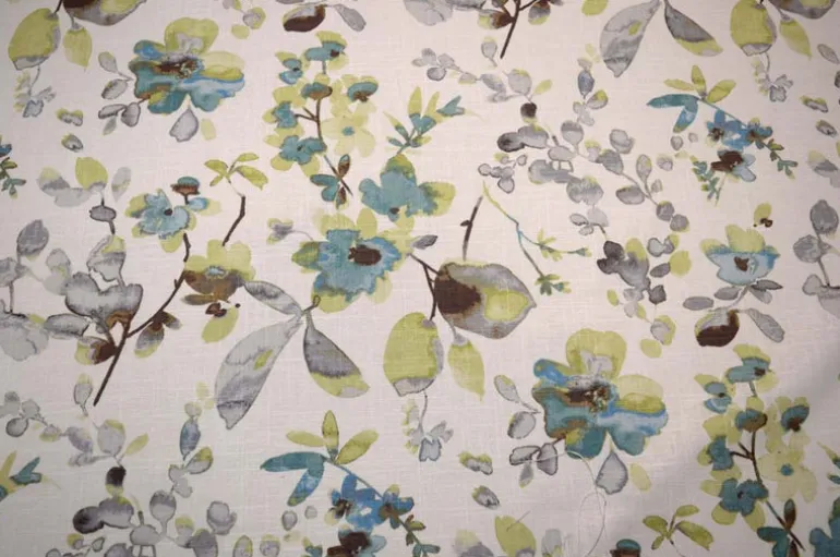 03367 Aqua Cloud Trend Fabricut Fabric