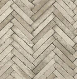 2767-23759 Arrow Neutral Diagonal Slate Wallpaper