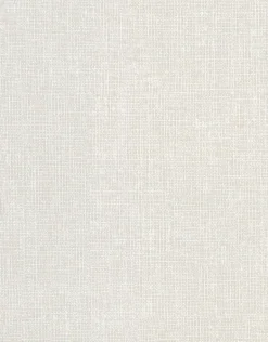 2830-2765 Arya Ivory Fabric Texture Wallpaper