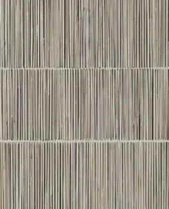 391512 Aspen Grey Natural Stripe Wallpaper