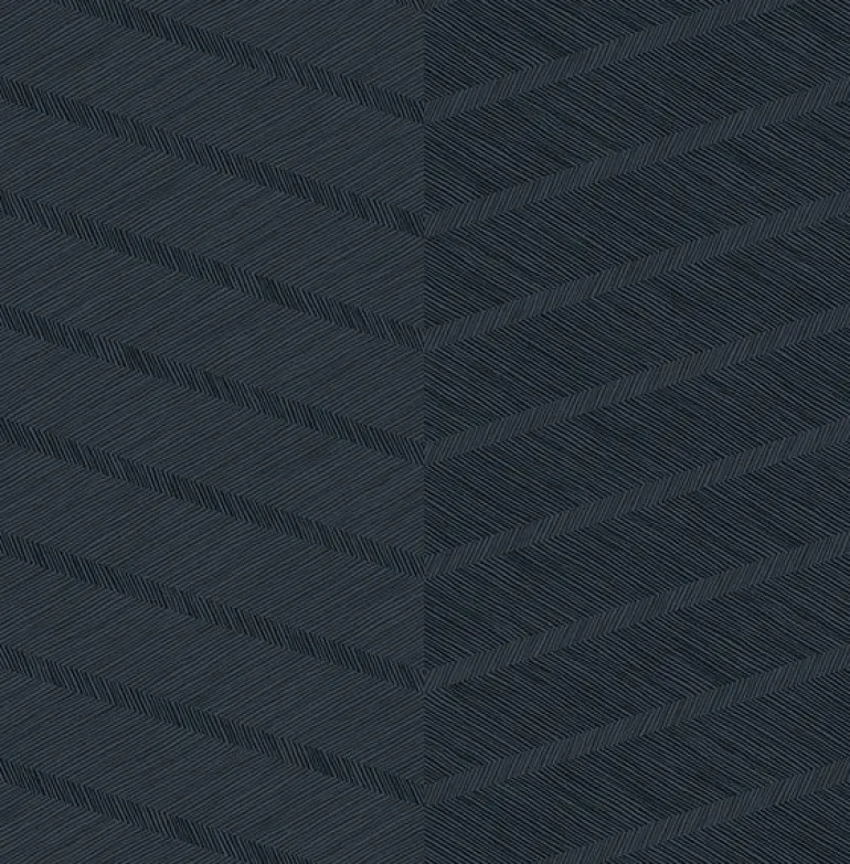2964-25917 Aspen Indigo Chevron Wallpaper