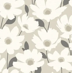 2904-25675 Astera Beige Floral Wallpaper