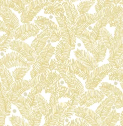 2969-26032 Athina Yellow Fern Wallpaper