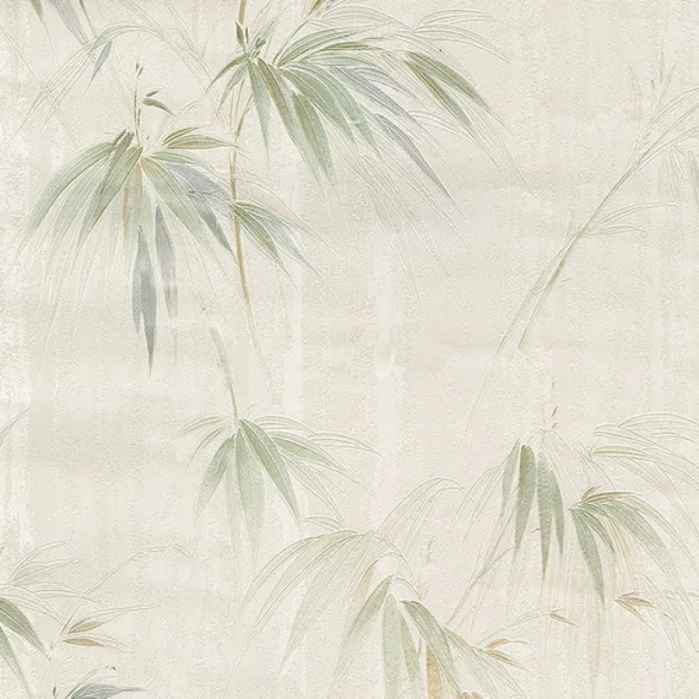 2904-05018 Atlis Neutral Bamboo Wallpaper