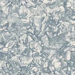 307343 Auguste Navy Floral Wallpaper