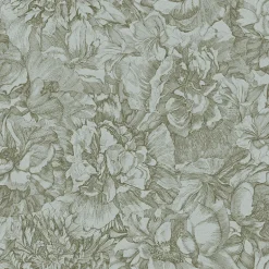 307342 Auguste Sage Floral Wallpaper