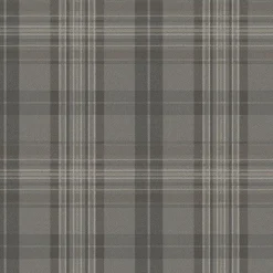 3123-330215 Austin Charcoal Austin Plaid Wallpaper