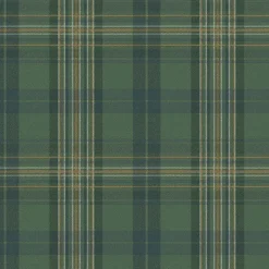 3123-330212 Austin Green Plaid Wallpaper