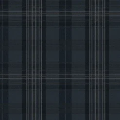 3123-330213 Austin Navy Plaid Wallpaper