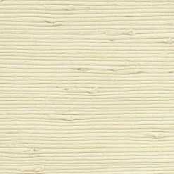 4018-0050 Battan Crème Grasscloth Wallpaper