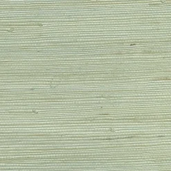 4018-0008 Battan Soft Green Grasscloth Wallpaper
