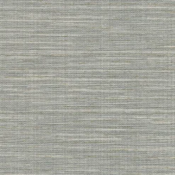 2758-8016 Bay Ridge Grey Faux Grasscloth Wallpaper