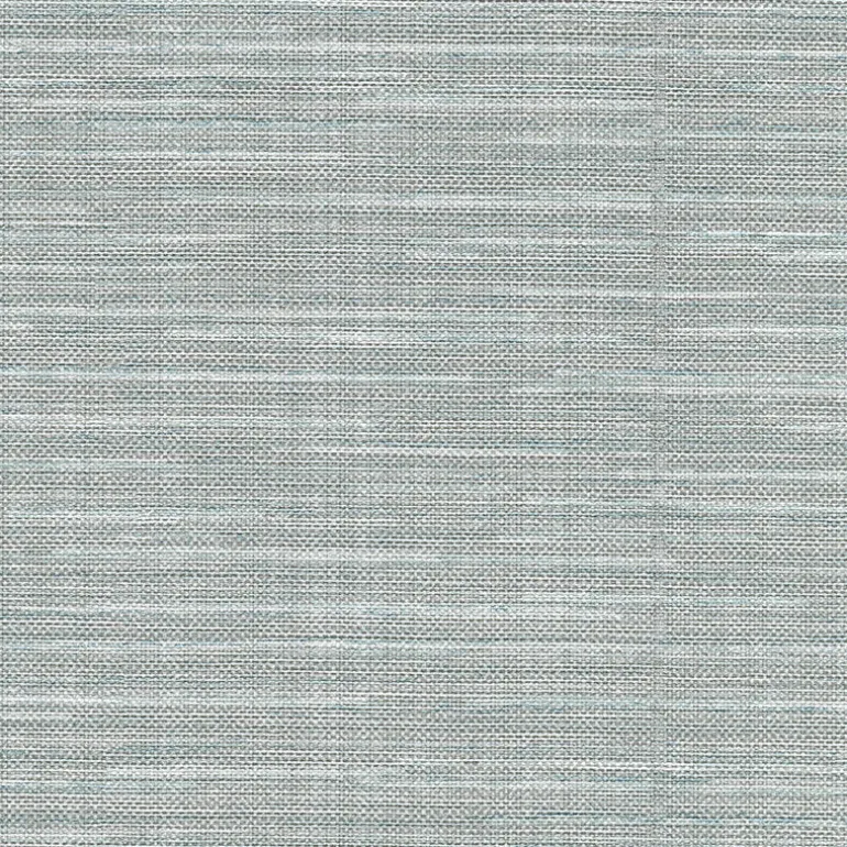 2945-8017 Bay Ridge Light Blue Faux Grasscloth Wallpaper