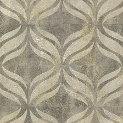 2766-24429 Beallara Taupe Ogee Wallpaper