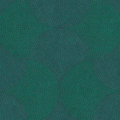 4044-38027-1 Bel Air Teal Fan Wallpaper