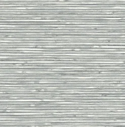 2927-81308 Bellport Dark Grey Wooden Slat Wallpaper