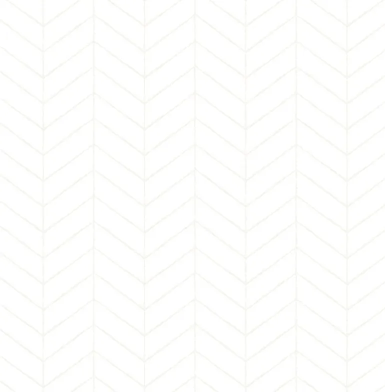3118-25094 Bison Off-White Herringbone Wallpaper