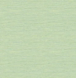 2767-24284 Bluestem Green Grasscloth Wallpaper