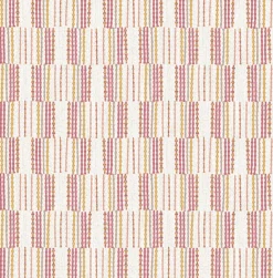 2903-25807 Burgen Orange Geometric Linen Wallpaper