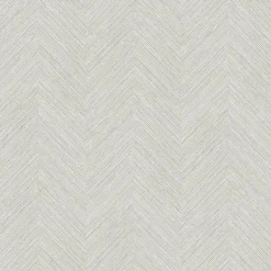 3120-13676 Caladesi Light Grey Faux Linen Wallpaper