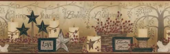 3123-2281 Caring Candles Red Country Border