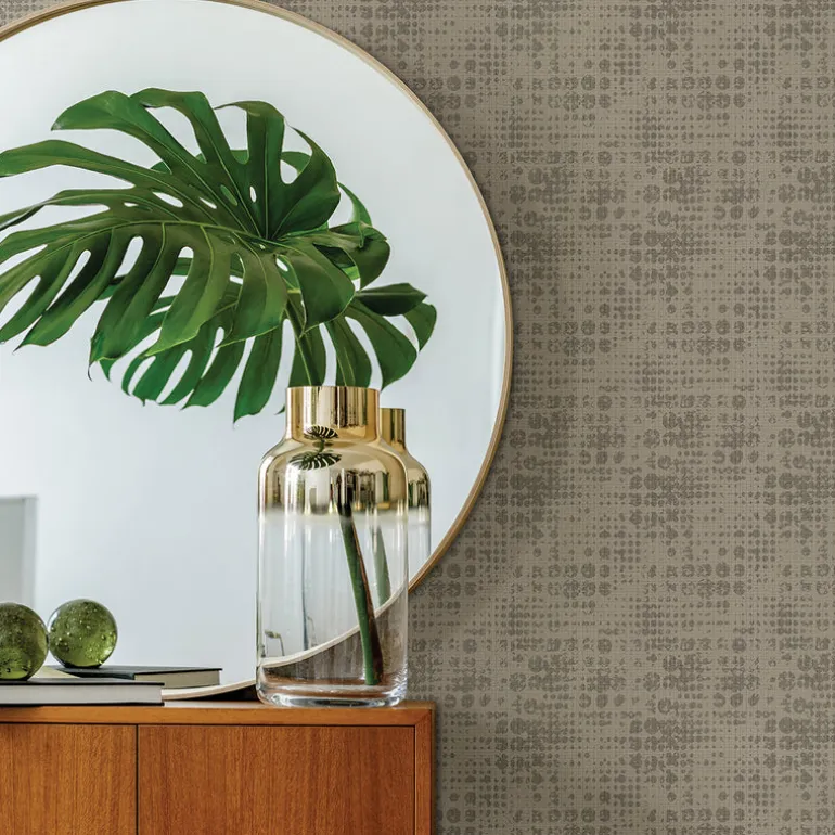 4019-86410 Celeste Gold Geometric Wallpaper