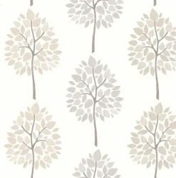 2836-24967 Ceres Grey Tree Wallpaper