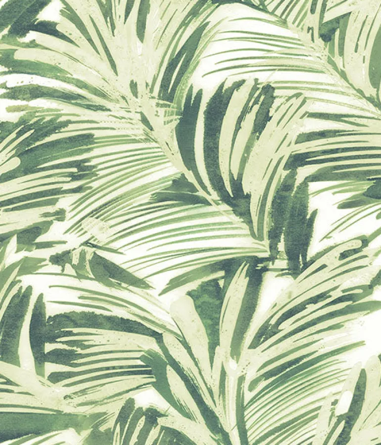 3120-13712 Chaparral Green Fronds Wallpaper