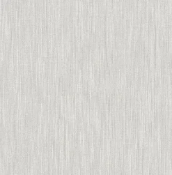 2903-25288 Chenille Light Grey Faux Linen Wallpaper