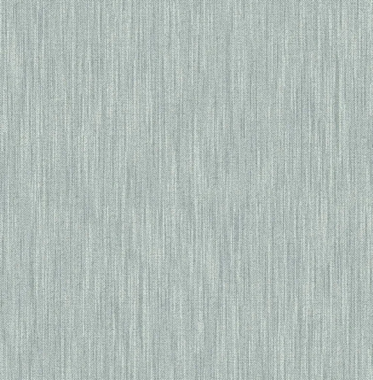 2861-25289 Chiniile Light Blue Faux Linen Wallpaper