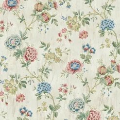3123-02211 Chrysanthemum Multicolor Jacobean Wallpaper