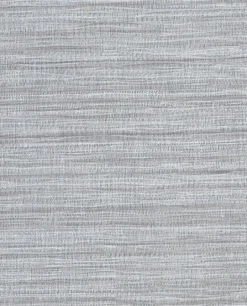 2910-2750 Coltrane Pewter Faux Grasscloth Wallpaper