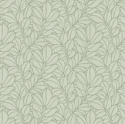 2971-86320 Coraline Green Leaf Wallpaper