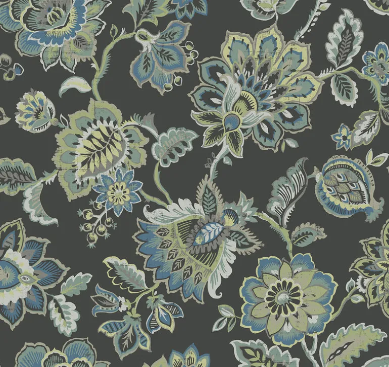 2901-87516 Corona Multicolor Jacobean Wallpaper