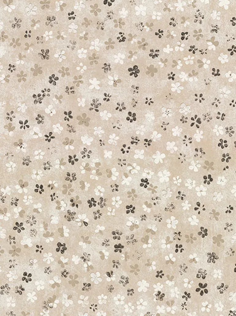 2904-00203 Cosima Beige Miniature Floral Wallpaper