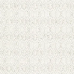 4019-86462 Damour Cream Hexagon Ogee Wallpaper