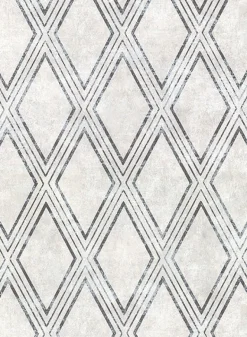 2921-51000 Dartmouth Light Grey Faux Plaster Geometric Wallpaper