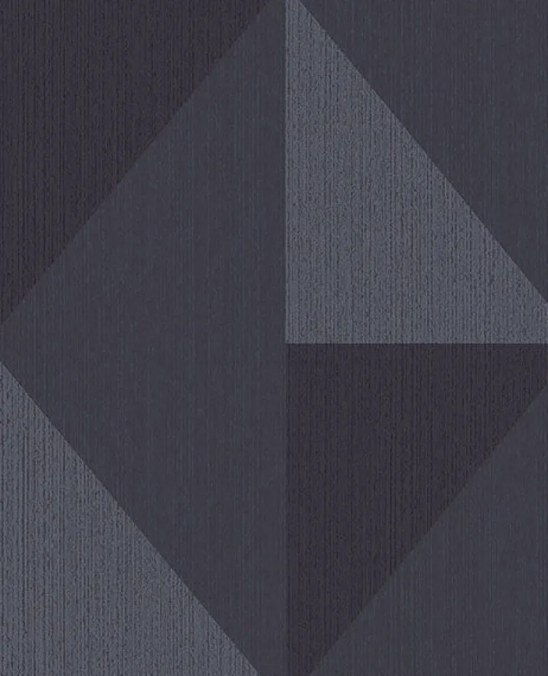 395826 Diamond Blue Tri-Tone Geometric Wallpaper