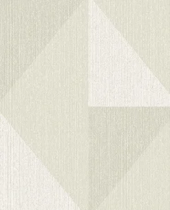 395820 Diamond Grey Tri-Tone Geometric Wallpaper