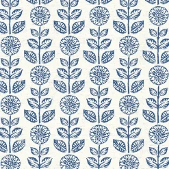 3123-13512 Dolly Navy Dolly Wallpaper