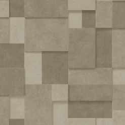 2896-25352 Duchamp Gold Patchwork Metallic Wallpaper
