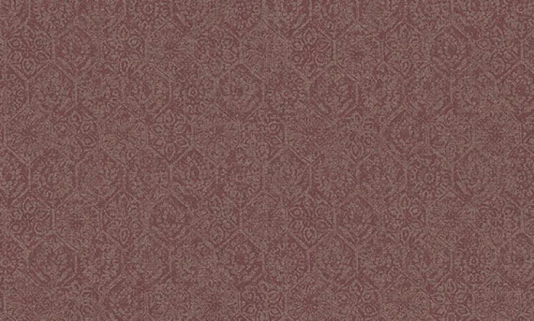 4044-38022-4 Edsel Maroon Geometric Wallpaper