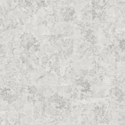 2976-86558 Eisen Silver Abstract Botanical Wallpaper