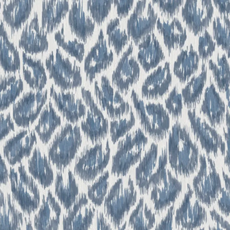 2973-90301 Electra Blue Leopard Spot String Wallpaper