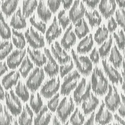 2973-90302 Electra Grey Leopard Spot String Wallpaper